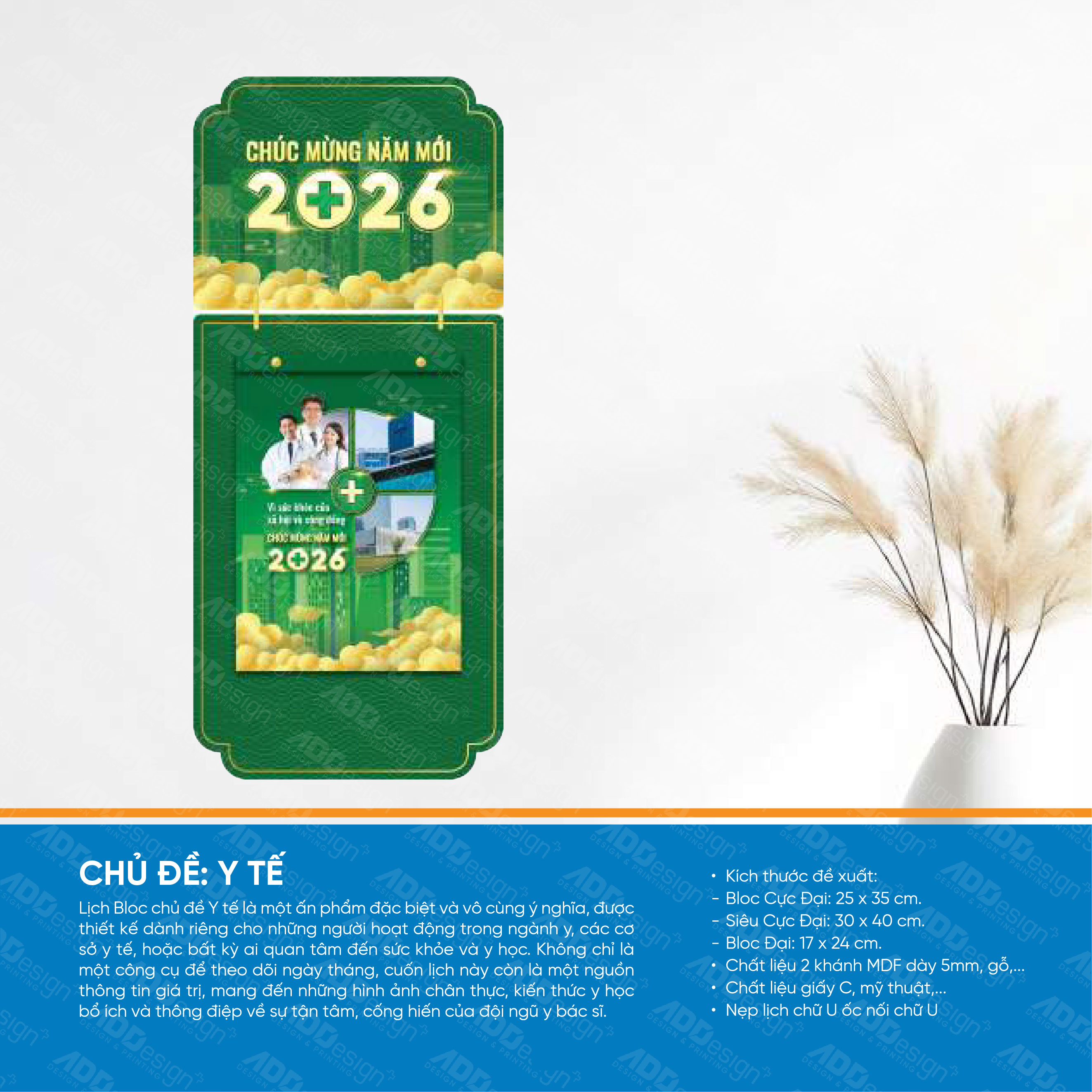 thiết kế và in ấn lịch blog addesign