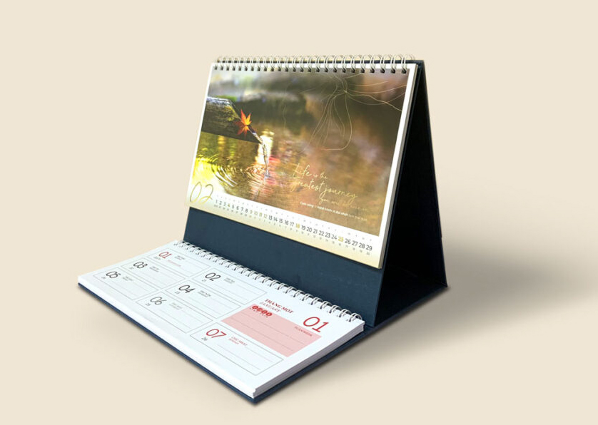 thiết kế in ấn lịch để bàn ADDESIGN