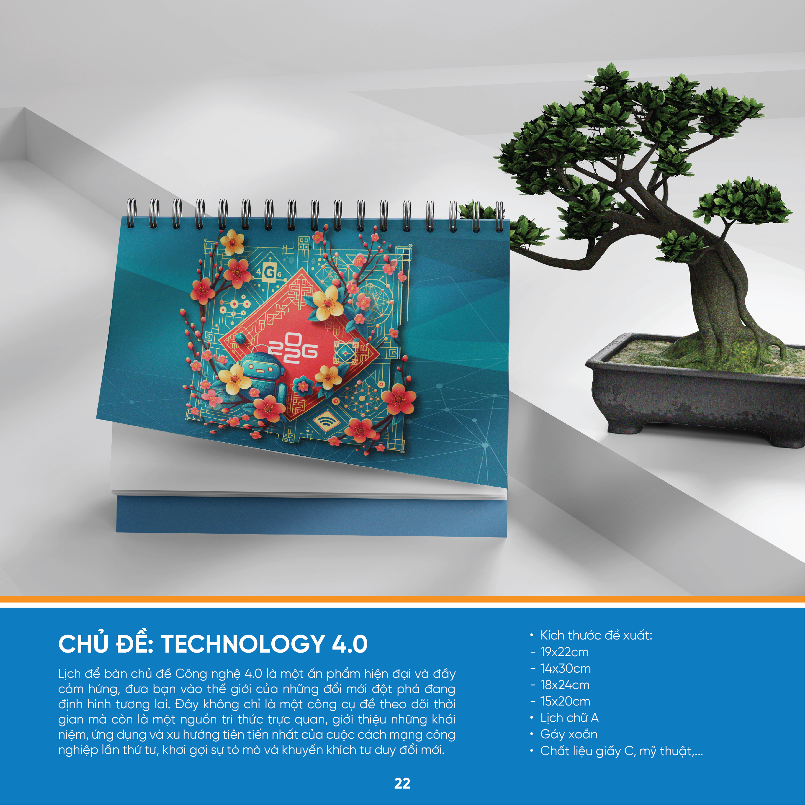 thiết kế in ấn lịch bàn addesign