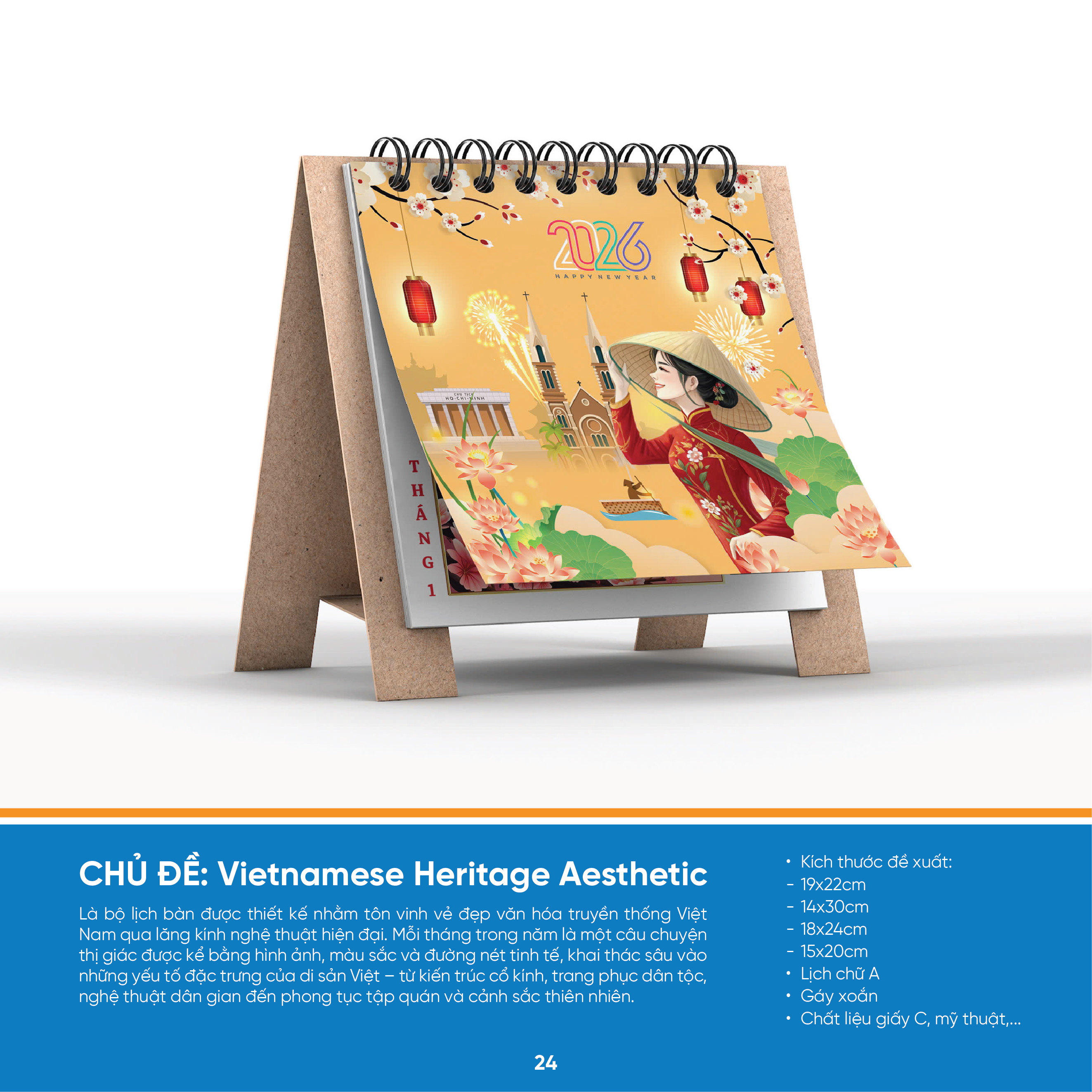 thiết kế in ấn lịch bàn addesign