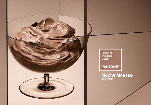  VIỆN PANTONE GỌI TÊN MÀU SẮC THỐNG TRỊ 2025 - "MOCHA MOUSSE" 