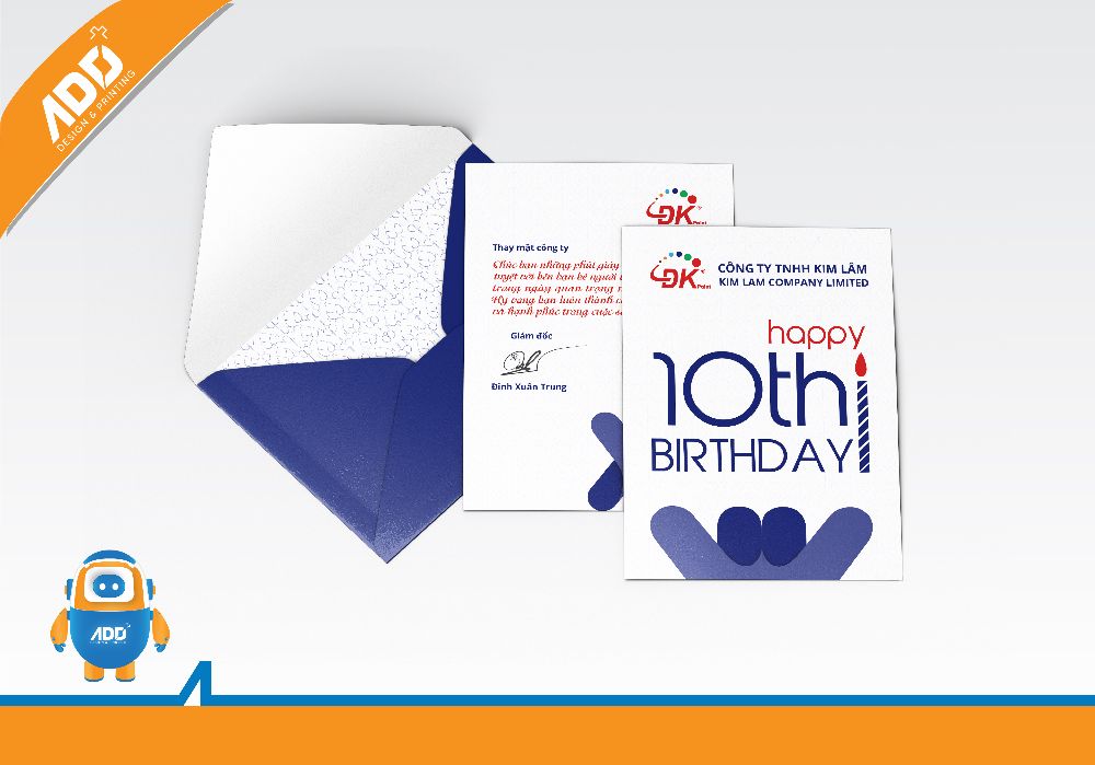Thiết kế & In ấn Phong bì thư (Envelopes)