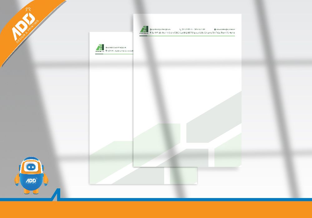 Thiết kế & In ấn Tiêu đề thư (Letterhead)