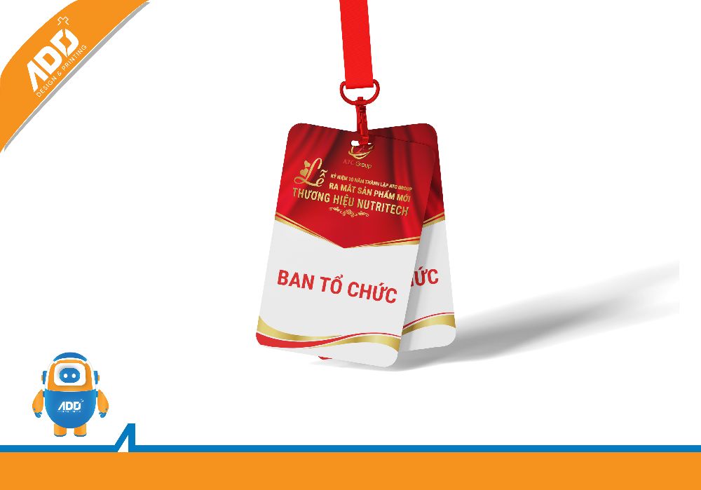 Thiết kế & In ấn Thẻ nhân viên (Employee card)