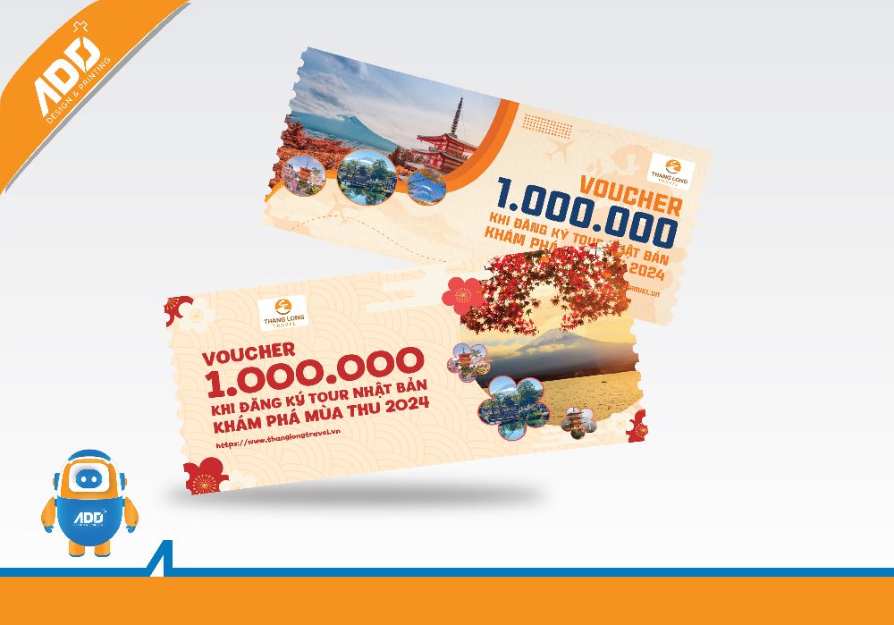 Thiết kế & In ấn Phiếu giảm giá (Voucher)