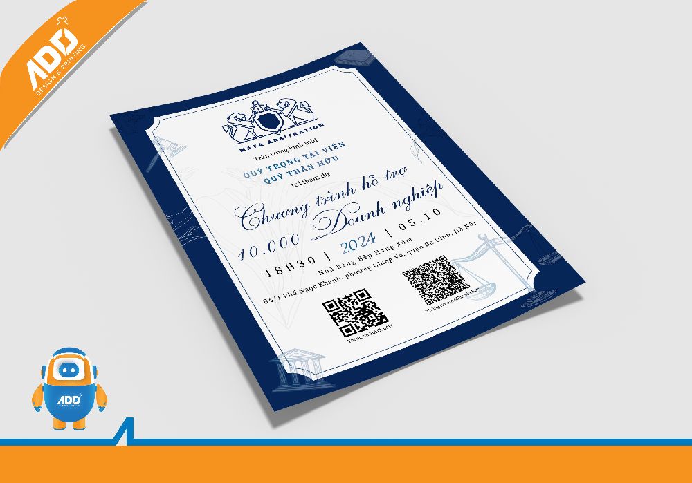 Thiết kế & In ấn Thiệp mời (Invitation)