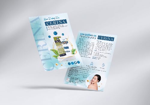Thiết kế in ấn tờ rơi Cerina