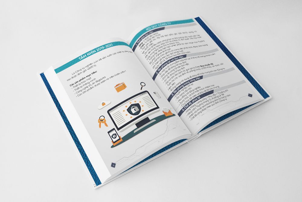 Thiết kế in ấn sổ tay Ginnovations