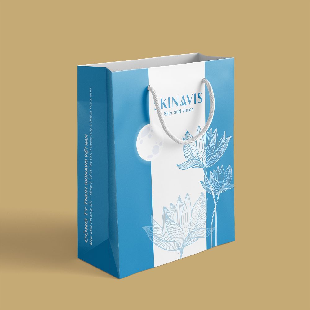 Thiết kế in ấn túi giấy sách tay thương hiệu