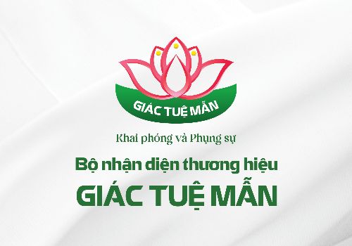 Thiết kế  nhận diện thương hiệu Giác Tuệ Mẫn