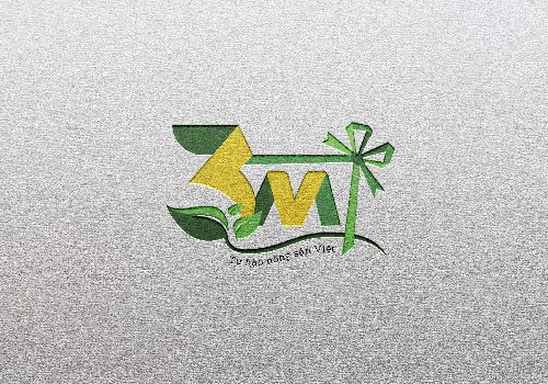 Thiết kế logo thương hiệu 3M - Tự hào nông sản Việt