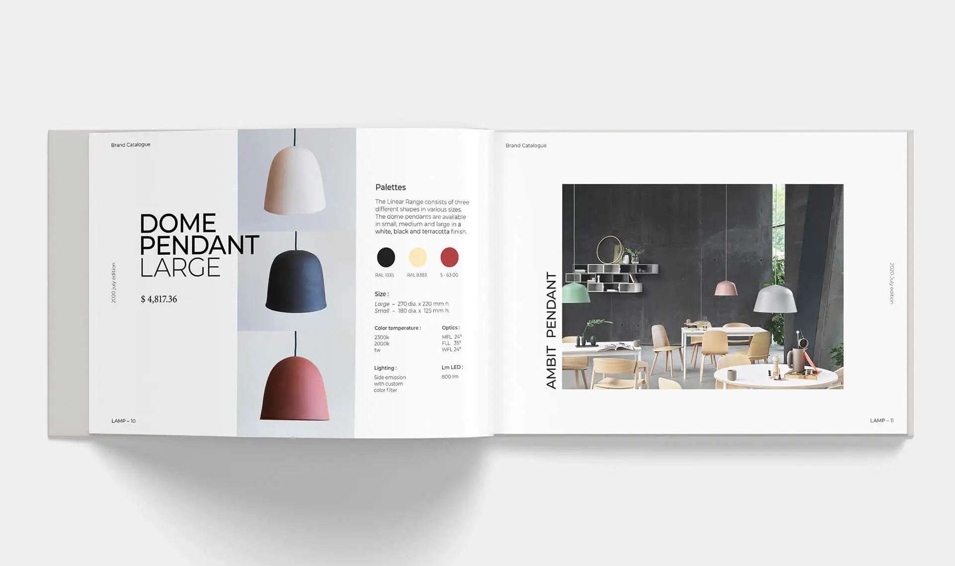Mẫu Catalogue nội thất