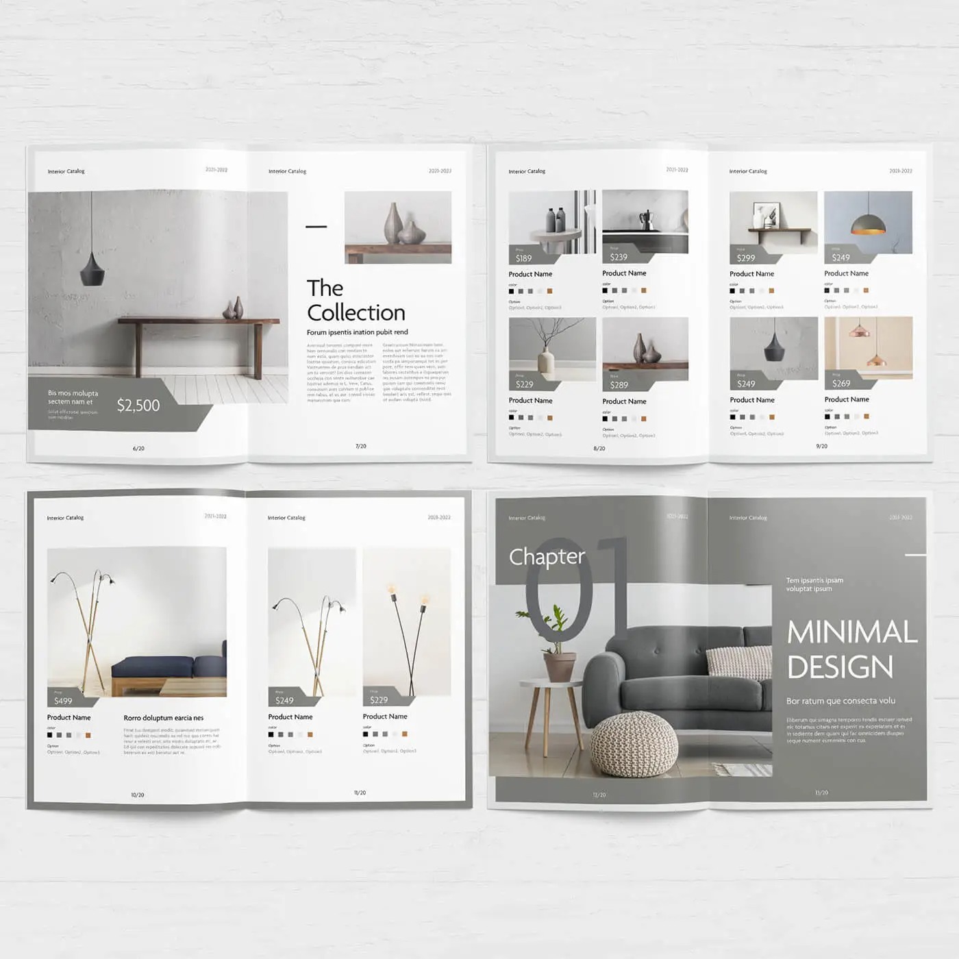 Mẫu Catalogue nội thất
