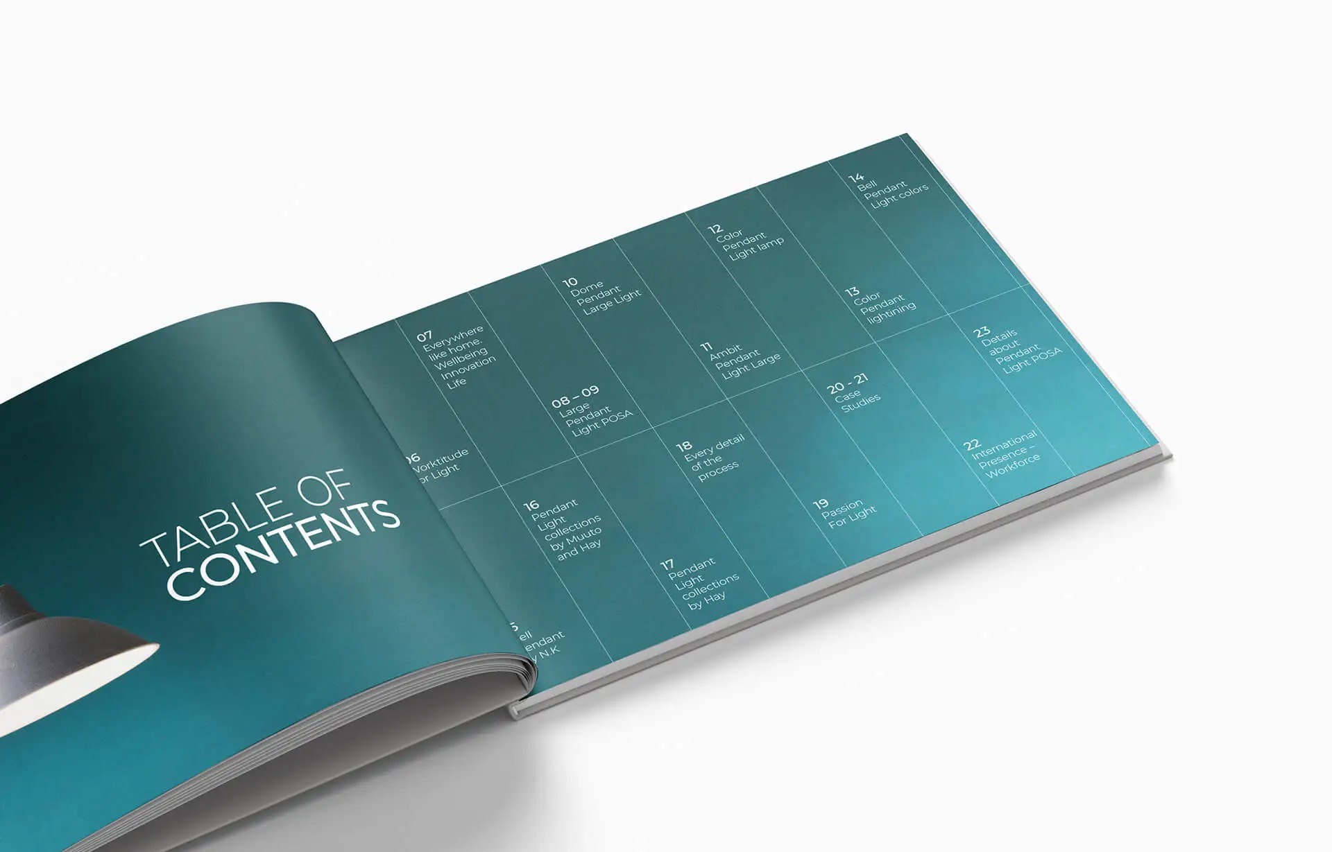 Mẫu Catalogue nội thất, đèn trang trí 
