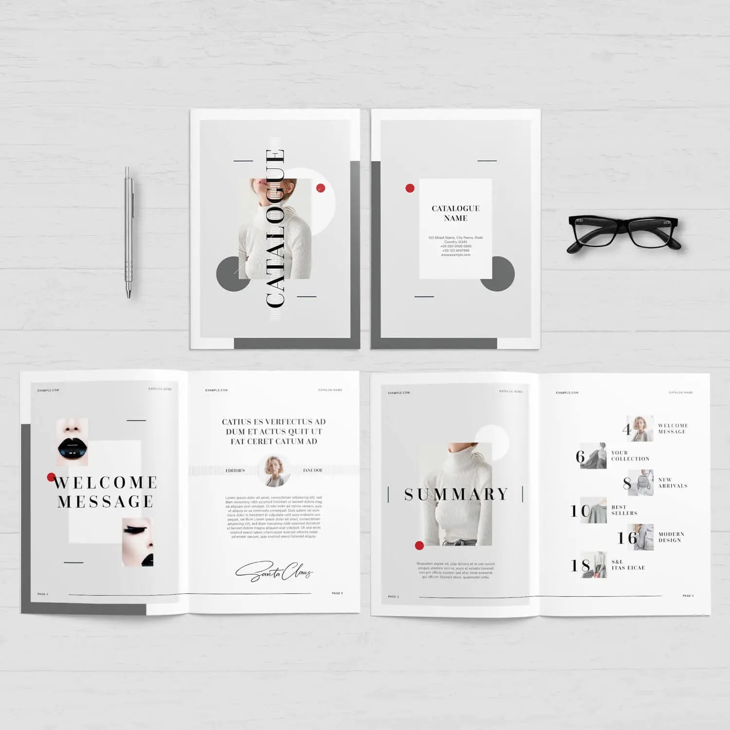 Mẫu Catalogue thời trang