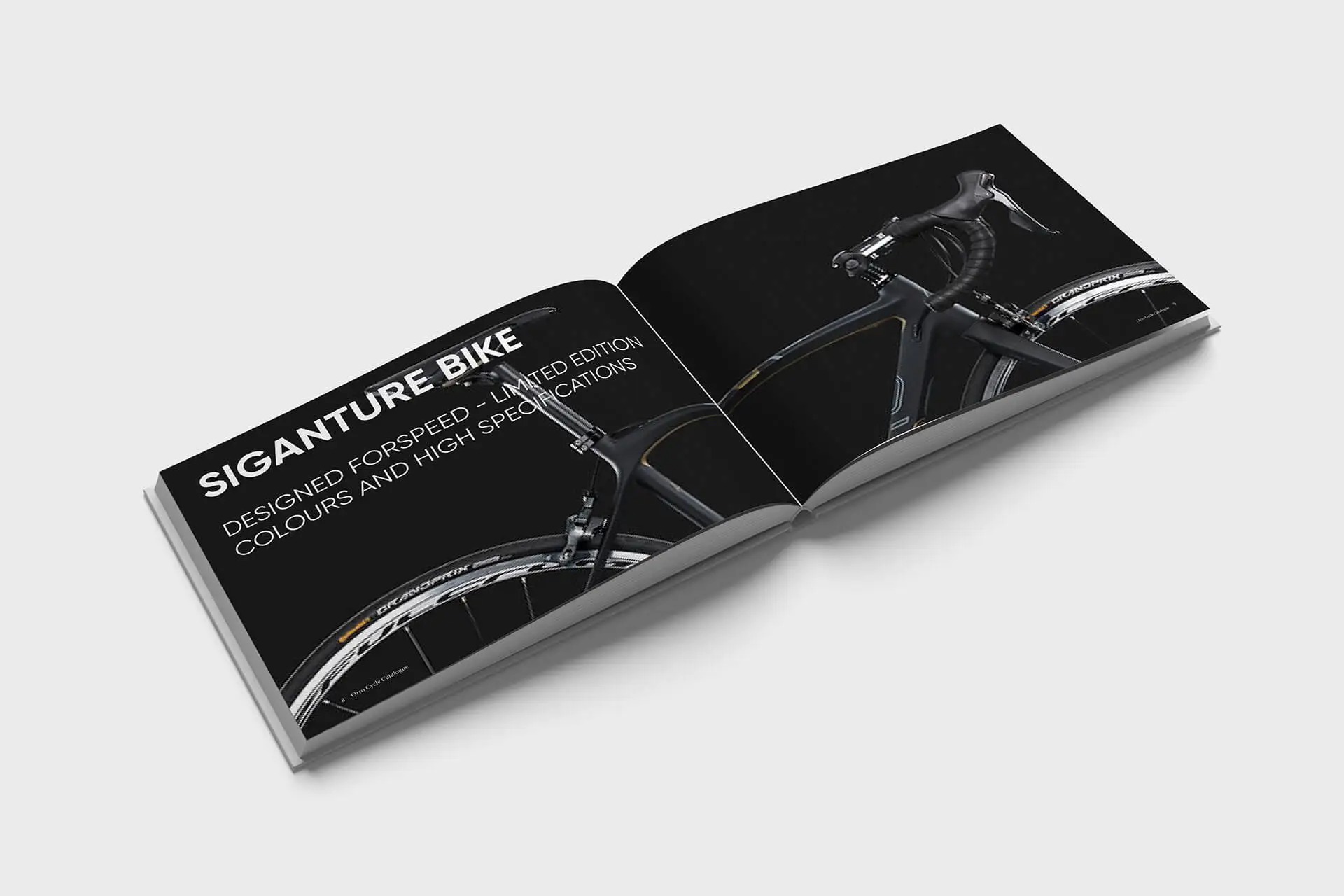 Mẫu Catalogue sản phẩm Xe đạp (Ảnh Behance)