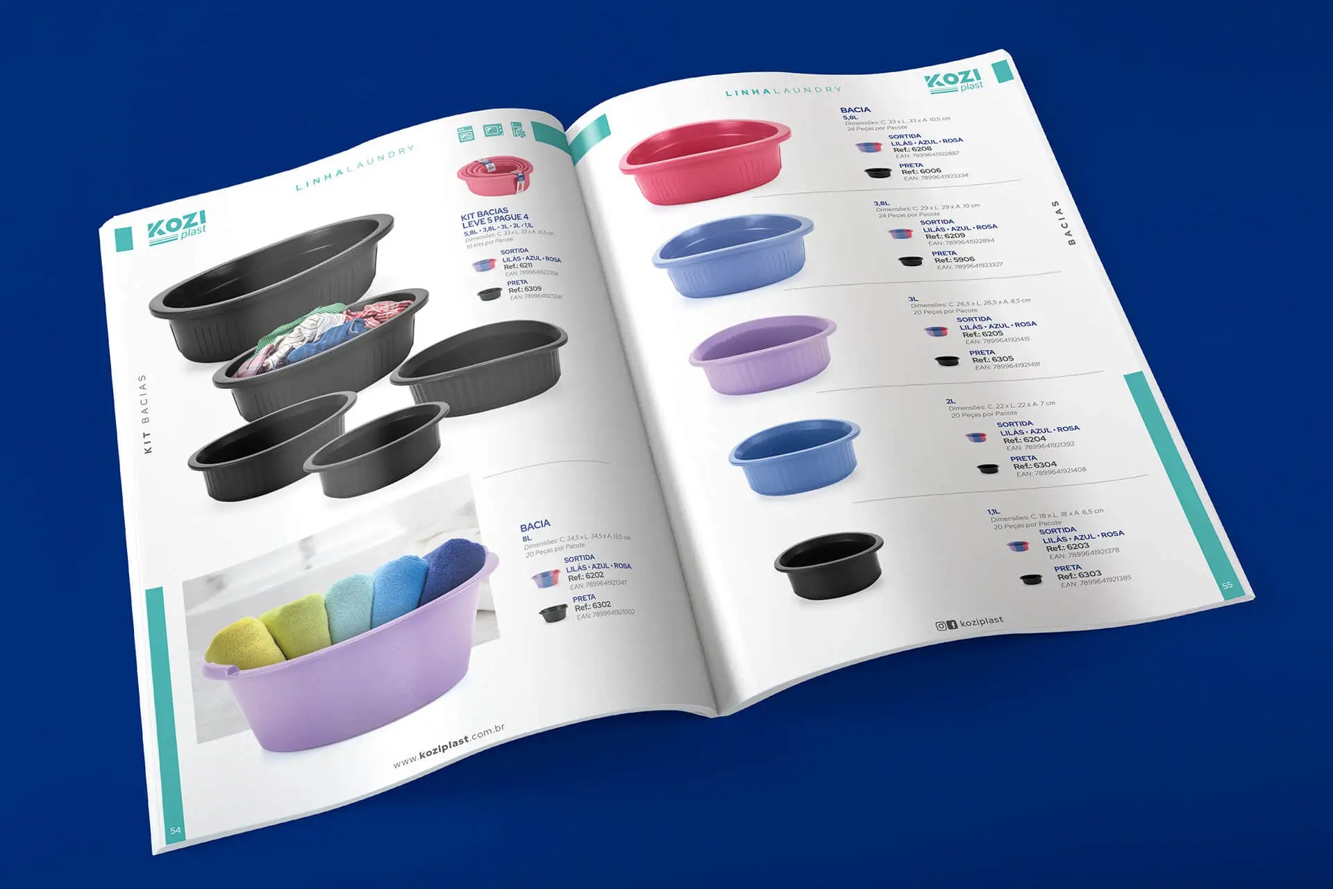 Mẫu Catalogue sản phẩm Kozi
