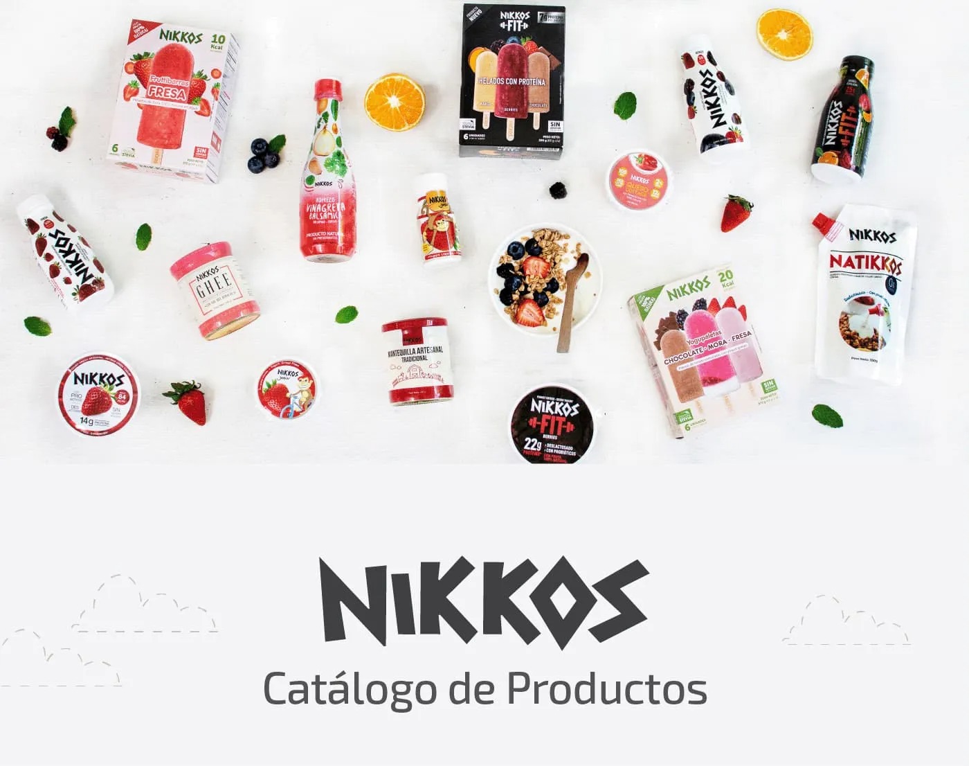 Mẫu Catalogue sản phẩm Nikkos (Ảnh Behance)