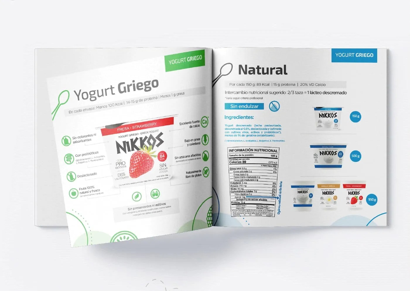 Mẫu Catalogue sản phẩm Nikkos (Ảnh Behance)