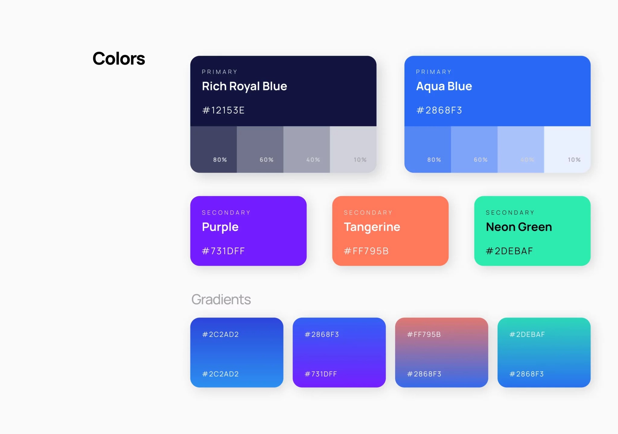 colors màu sắc thương hiệu addesign