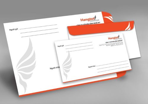 Thiết kế phong bì thư & ấn phẩm văn phòng – Chi tiết nhỏ, thương hiệu lớn