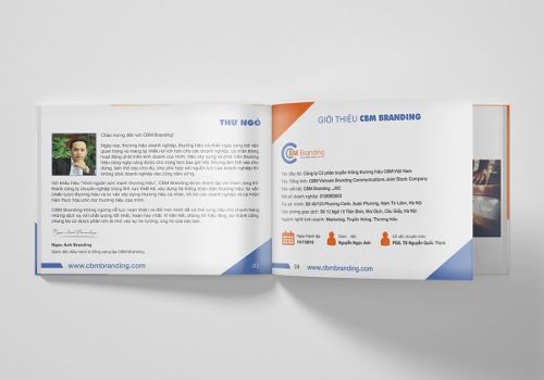 Thiết kế Profile công ty – Hộ chiếu thương hiệu chuyên nghiệp