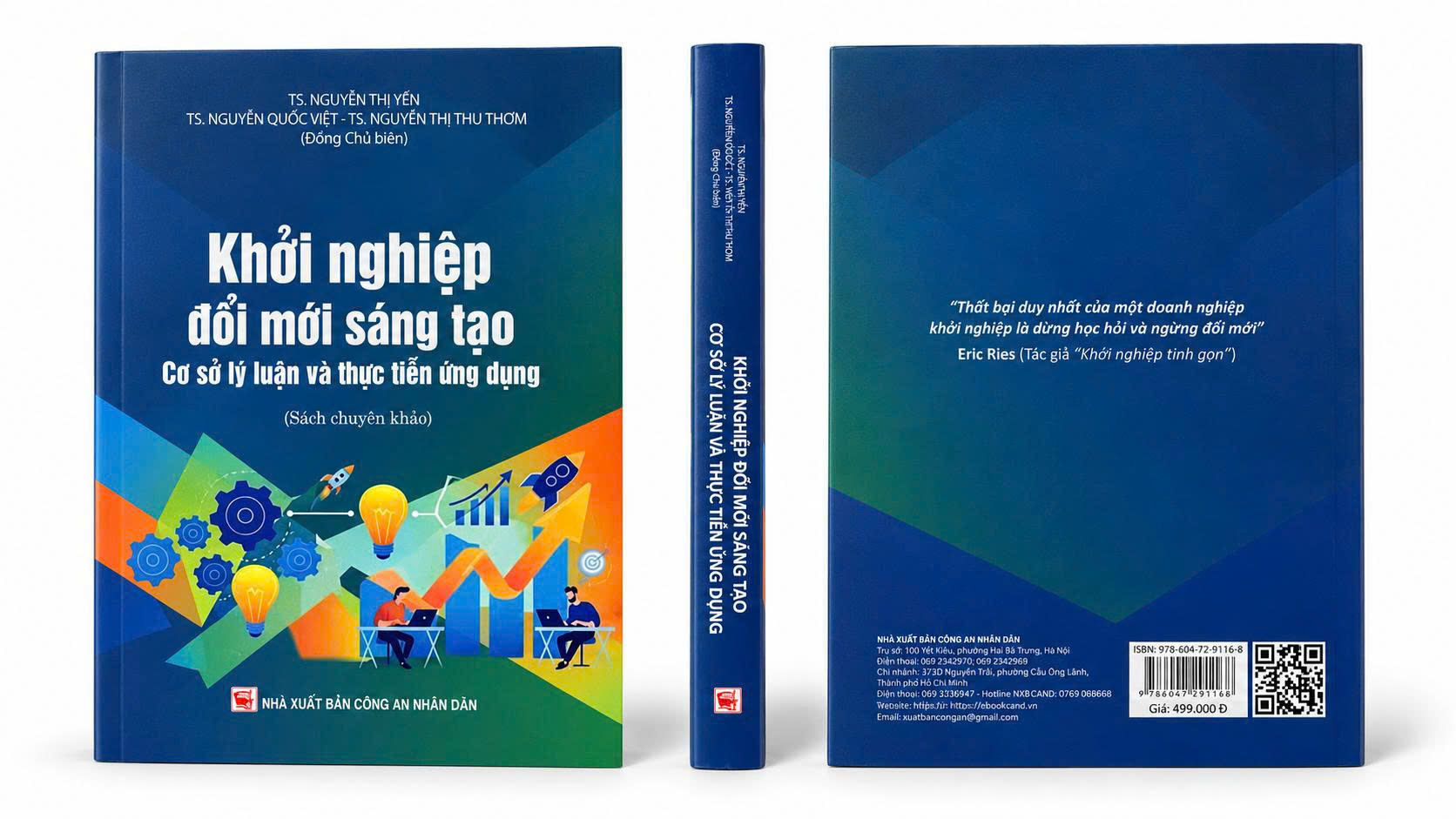 Sách Chuyên Khảo: Khởi Nghiệp Đổi Mới Sáng Tạo - Cơ Sở Lý Luận Và Thực Tiễn Ứng Dụng.