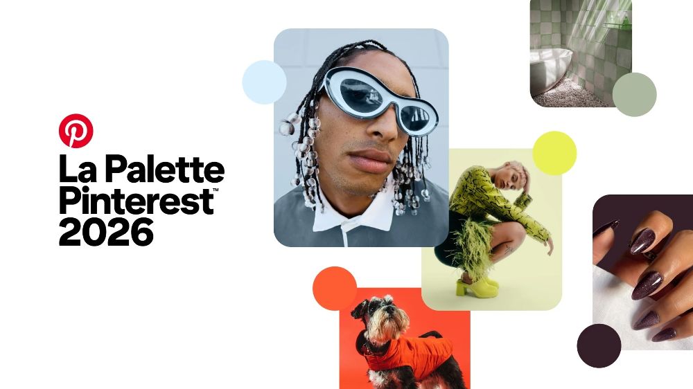 Pinterest Palette™ 2026 -  hé lộ 5 màu sắc chủ đạo "làm mưa làm gió" năm 2026