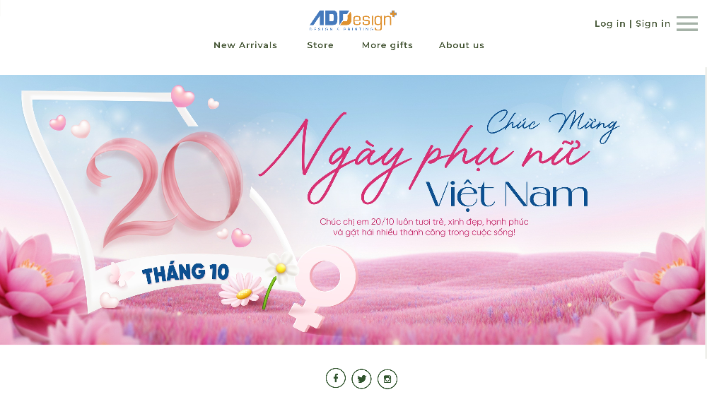 Facebook Cover Photo/ Banner Chào Mừng Ngày Phụ Nữ Việt Nam