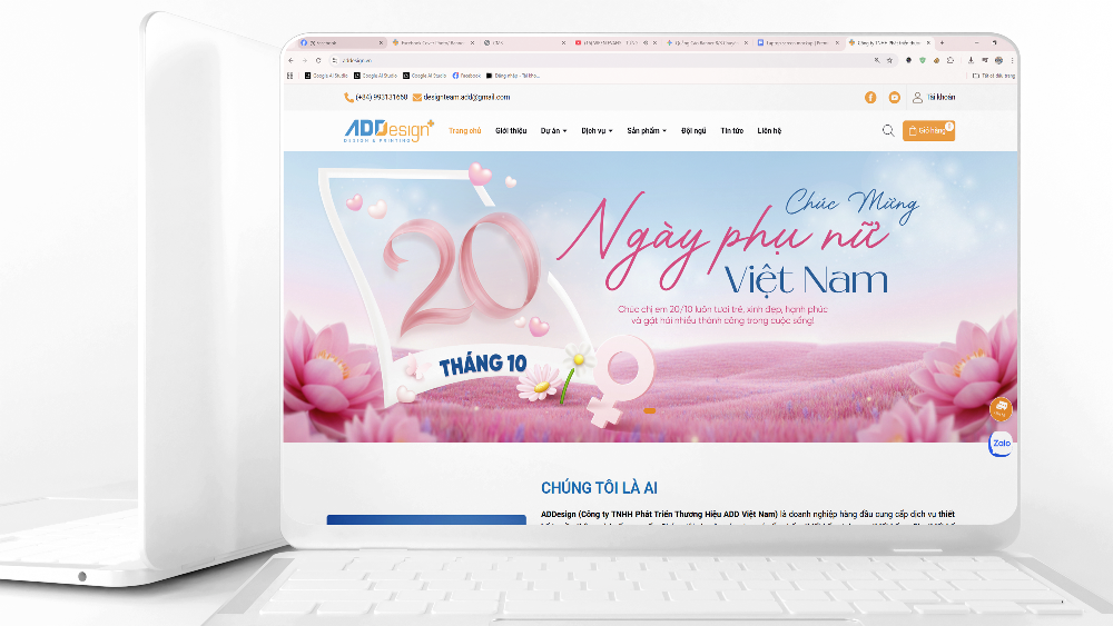 Facebook Cover Photo/ Banner Chào Mừng Ngày Phụ Nữ Việt Nam