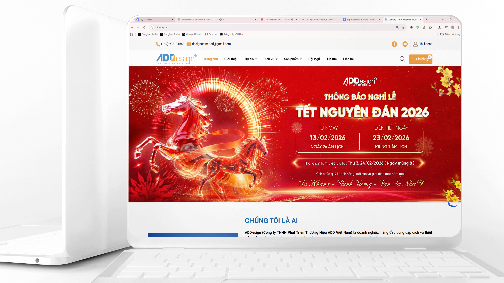 Facebook Cover Photo/ Banner Thông Báo Nghỉ Tết