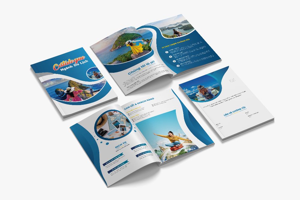 THIẾT KẾ & IN ẤN CATALOGUE THEO MẪU SẴN