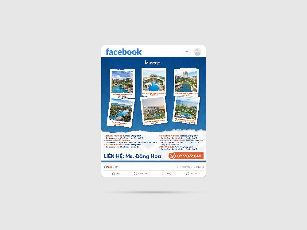 THIẾT KẾ SOCIAL MEDIA POST DU LỊCH