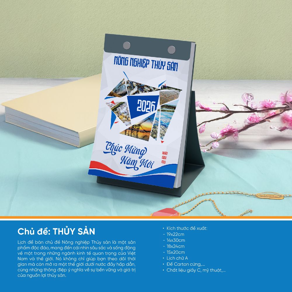 THIẾT KẾ & IN ẤN LỊCH ĐỂ BÀN