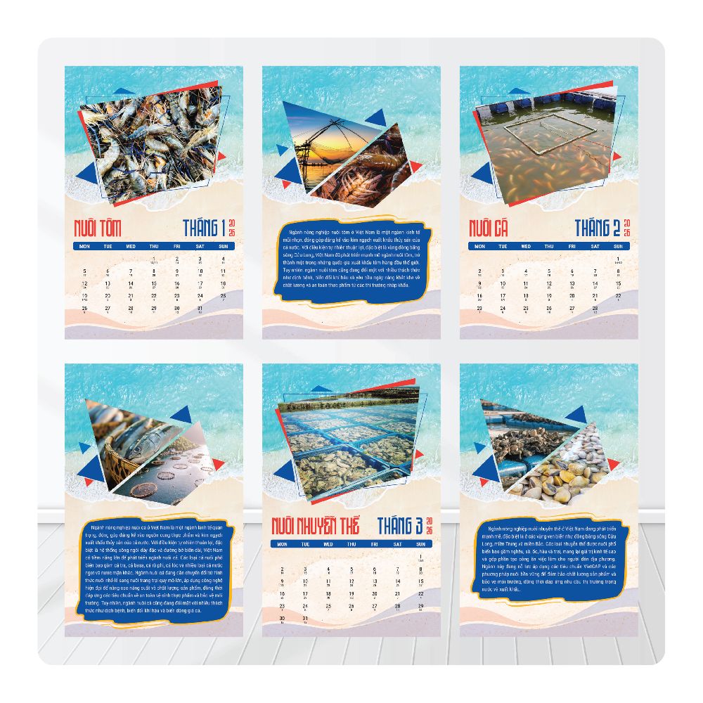 THIẾT KẾ & IN ẤN LỊCH ĐỂ BÀN