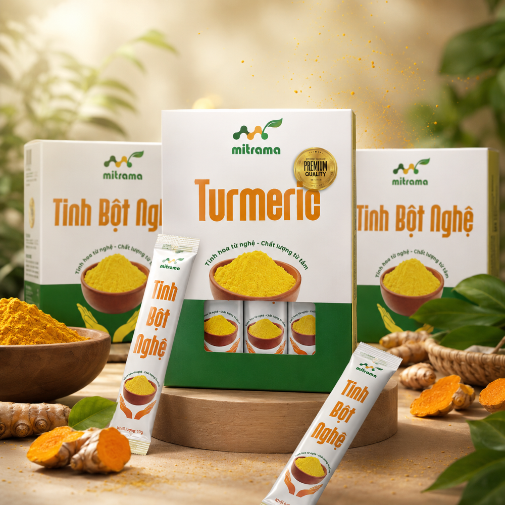 SẢN PHẨM TINH BỘT NGHỆ MITRAMA