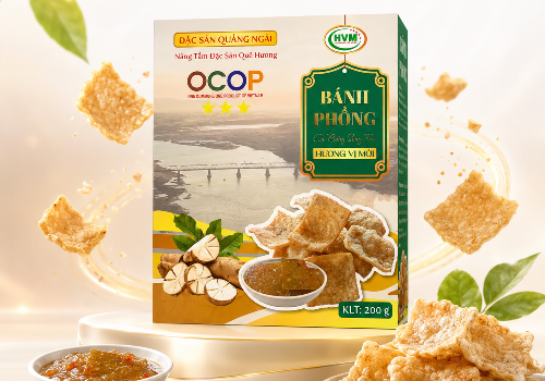 BAO BÌ BÁNH PHỒNG CÁ BỐNG SÔNG TRÀ