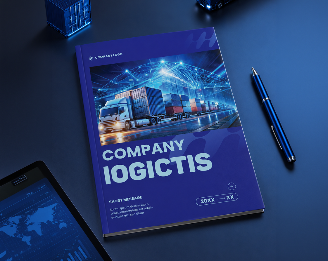 THIẾT KẾ VÀ IN ẤN PROFILE LOGISTICS THEO LAYOUT CÓ SẴN