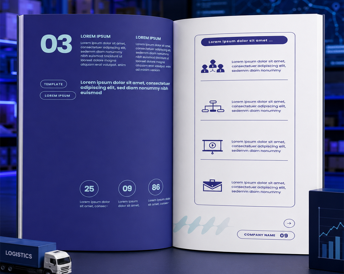 THIẾT KẾ VÀ IN ẤN PROFILE LOGISTICS