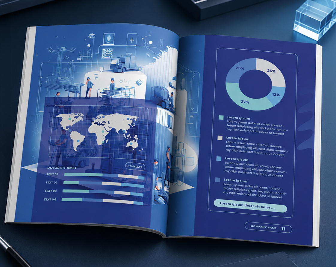 THIẾT KẾ VÀ IN ẤN PROFILE LOGISTICS