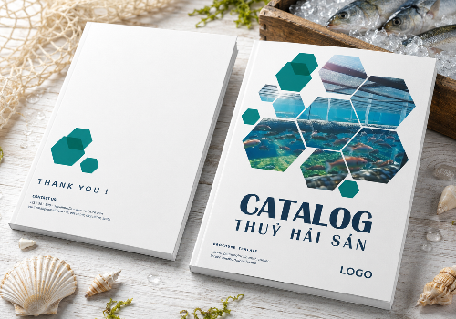 THIẾT KẾ VÀ IN ẤN CATALOGUE LĨNH VỰC NUÔI TRỒNG THUỶ HẢI SẢN