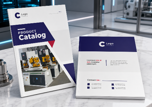THIẾT KẾ VÀ IN ẤN CATALOGUE THIẾT BỊ CÔNG NGHIỆP THEO LAYOUT CÓ SẴN