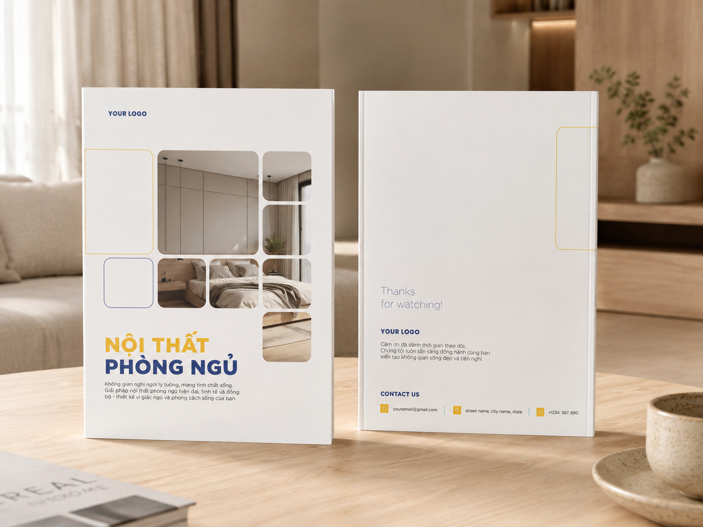 THIẾT KẾ VÀ IN ẤN PROFILE THEO LAYOUT CÓ SẴN LĨNH VỰC NỘI THẤT