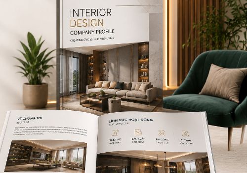 THIẾT KẾ VÀ IN ẤN PROFILE NỘI THẤT THEO MẪU 03