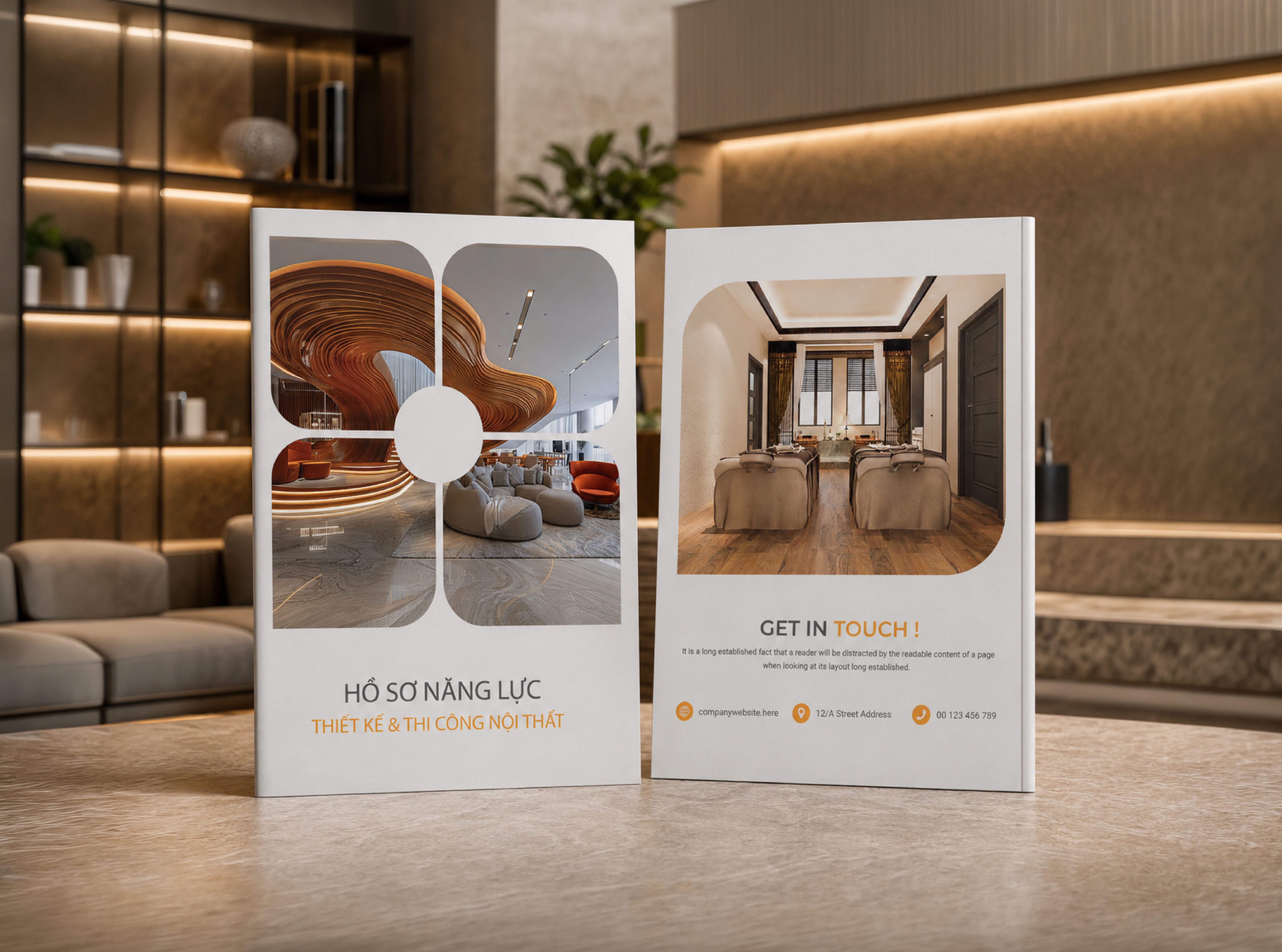 HỒ SƠ NĂNG LỰC LĨNH VỰC NỘI THẤT THEO LAYOUT CÓ SẴN