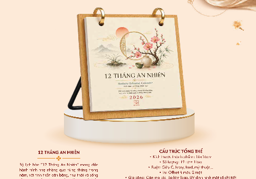 BỘ SƯU TẬP LỊCH BÀN MỚI NHẤT ADDESIGN - CALENDER COLLECTION 2027