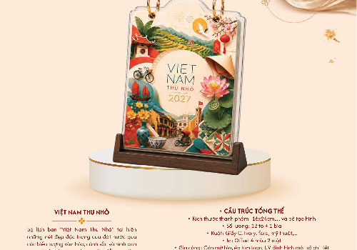 BỘ SƯU TẬP LỊCH BÀN MỚI NHẤT ADDESIGN - CALENDER COLLECTION 2027 (#02)
