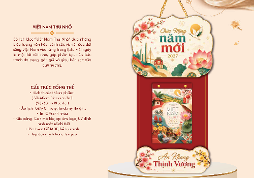 BỘ SƯU TẬP LỊCH BLOC MỚI NHẤT ADDESIGN - CALENDER COLLECTION 2027 (#01)