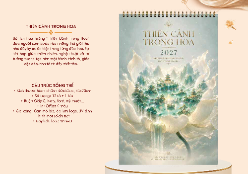 BỘ SƯU TẬP LỊCH TƯỜNG MỚI NHẤT ADDESIGN - CALENDER COLLECTION 2027 (#03)